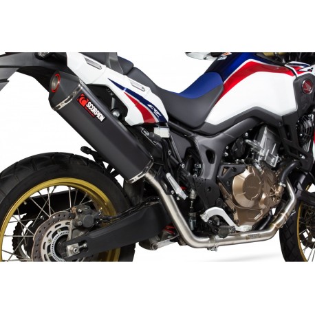 Ligne d'Echappement SCORPION RED POWER HONDA CRF 1000 L AFRICA TWIN 2016-2019