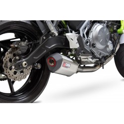 Ligne Pot d'échappement SCORPION Serket KAWASAKI Z650 2017-2019