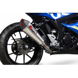 Ligne pot d'Echappement SCORPION RED POWER SUZUKI GSXR 125 GSXR 150 2017-2020