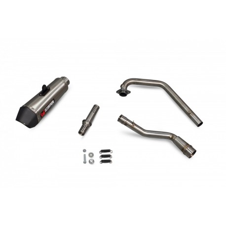 Ligne d'Echappement SCORPION RED POWER SUZUKI GSXS 125 2017-2021