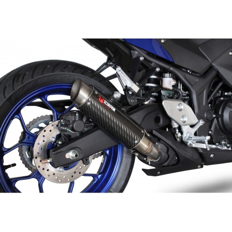 Echappement SCORPION RP 1 GP YAMAHA YZF-R3 2014-2020