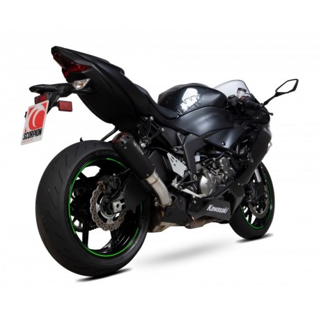 Echappement SCORPION RED POWER KAWASAKI ZX6R 2019-2020