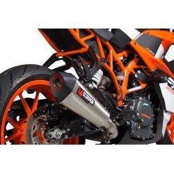Pot d'Echappement SCORPION SERKET RED POWER KTM RC 390 2017-2021