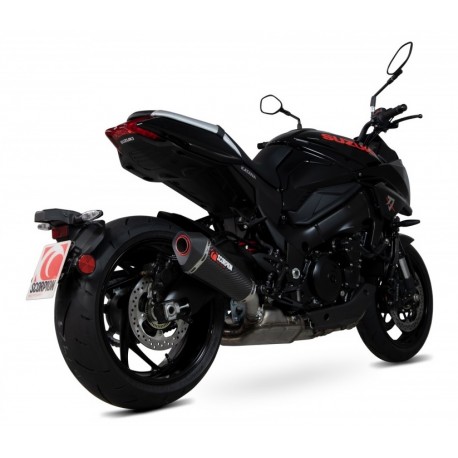 Echappement SCORPION RED POWER SERKET SUZUKI GSXS 1000 KATANA 2019-2021