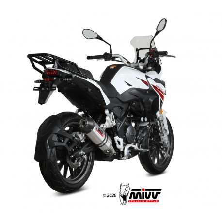 Echappement MIVV OVAL BENELLI TRK 251 2019-2021