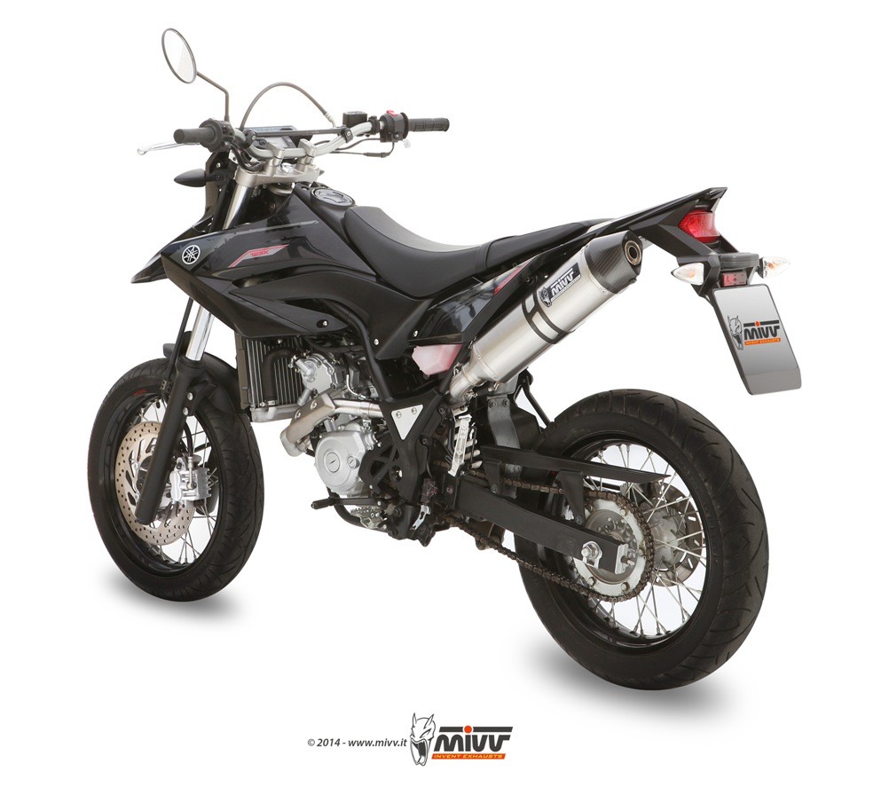 Yamaha WR 125 x 2015 15 Pot déchappement Exhaust mivv dekalyz ator Tube No Cat 
