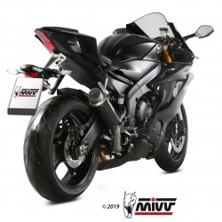 Pot d'Echappement MIVV GP PRO position haute YAMAHA YZF-R6 2017-2021