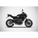 Ligne d'Echappement Zard homologué YAMAHA MT-07 2021
