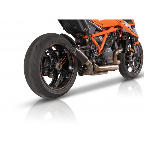 Echappement Qd Exhaust gunshot KTM 1290 SUPER DUKE R 2020-2021