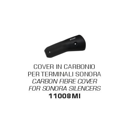 Pare chaleur carbone Echappement ARROW SONORA SUZUKI DL 1050 V-STROM 