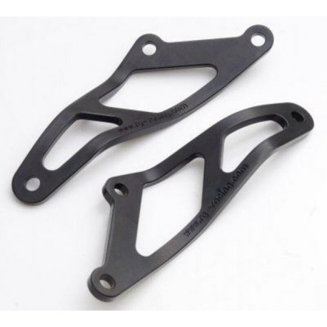 Patte de fixation d'échappement R&G RACING Aprilia RSV1000R/FACTORY 2004-2009 NOIR