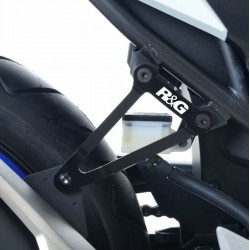 Patte de fixation pot d'échappement R&G RACING Honda CB500F 2016 kit suppression reposes pieds ar