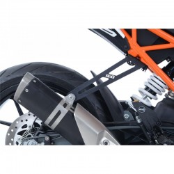Patte de fixation pot d'échappement R&G RACING KTM 125 Duke 2017-2021