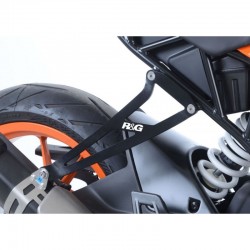 Patte de fixation pot d'échappement R&G RACING KTM RC125 RC390 2017-2021