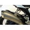Patte de fixation d'échappement R&G RACING Suzuki GSXR1000 NOIR 2009-2011 2 SILENCIEUX 1