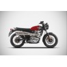 Ligne pot D'Echappement Zard  AMERICAN FLAT TRACK ROYAL ENFIELD Continental GT 650 2019-2022 0