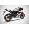 Ligne d'Echappement Zard Yamaha R7 2021-2022 1