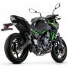 Ligne complete d'échappement ARROW X-KONE KAWASAKI Z650 NINJA 650 1