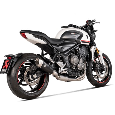 Ligne complete d'Echappement AKRAPOVIC RACING LINE TRIUMPH 660 TRIDENT 