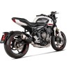 Ligne complete d'Echappement AKRAPOVIC RACING LINE TRIUMPH 660 TRIDENT  1