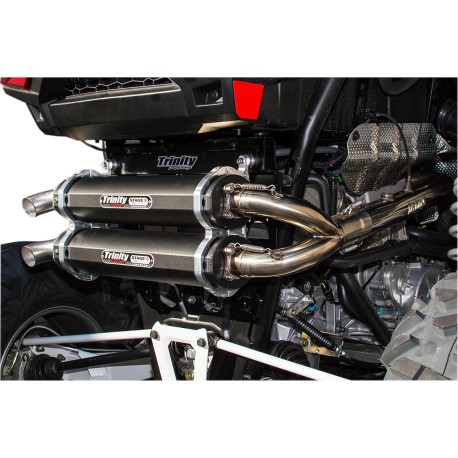 Ligne d'echappement quad TRINITY RACING Stage 5 POLARIS RZR XP 1000 TURBO 4X4 2016-2020