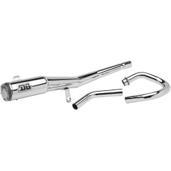 Ligne pot d'Echappement quad DG PERFORMANCE YAMAHA YFM 350 X warrior 1987-2004