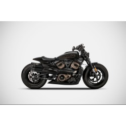 Ligne pot d'Echappement Zard GT Harley Davidson 1250 Sportster S 2021-2023