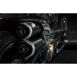 Siencieux pot d'Echappement Zard Top Gun Harley Davidson 1250 Sportster S 2021-2026