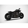 Ligne pot d'Echappement Zard Top Gun Harley Davidson 1250 Sportster S 2021-2022 2