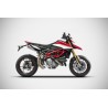 Echappement Zard Ducati 950 Hypermotard 2019-2022 0