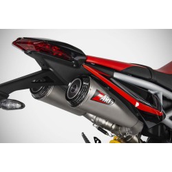 Silencieux Pot d'Echappement Zard Ducati 950 Hypermotard 2019-2023