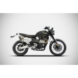 Pot d'Echappement Zard Triumph 1200 Scrambler 2021-2023
