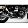 Ligne Pot d'Echappement Zard Triumph 1200 Thruxton R / RS Speed Twin 2021-2022 3