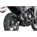 Echappement Qd Exhaust GUNSHOT titane MotoMorini X-CAPE