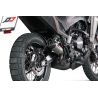 Echappement Qd Exhaust GUNSHOT titane MotoMorini X-CAPE 2