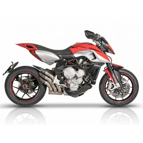 Echappement Qd Exhaust Power Gun MV AGUSTA 800 RIVALE