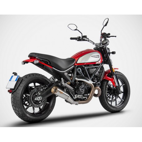 Echappement Zard Zuma Ducati 800 SCRAMBLER 2021