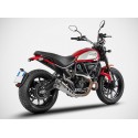 Echappement Zard Ducati 800 SCRAMBLER 2021