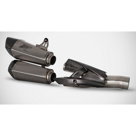 Kit de montage Echappement Zard Homologué E5 Triumph 1200 Speed Triple RR / RS