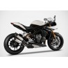 Kit de montage Echappement Zard Homologué E5 Triumph 1200 Speed Triple RR / RS 5
