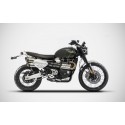 Echappement Zard Racing Triumph 1200 Scrambler 2019-2022