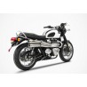 Ligne d'Echappement Zard Triumph 1200 Bonneville T120 2016-2022 1