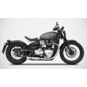 Echappement Zard Triumph 1200 Bobber 2017-2019