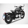 Echappement Zard Homologué Euro 5 Triumph 1200 Bobber 2021-2023 1