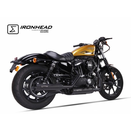Echappement IXIL IRONHEAD HC1 HARLEY DAVIDSON XL 883 SPORTSTER XL 1200 SPORTSTER 2004-2013