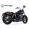 Echappement IXIL IRONHEAD HC1 HARLEY DAVIDSON DYNA STREET BOB 2006-2016 2