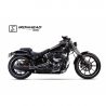Echappement IXIL IRONHEAD HC1 HARLEY DAVIDSON SOFTAIL BREAKOUT 2013-2016 1