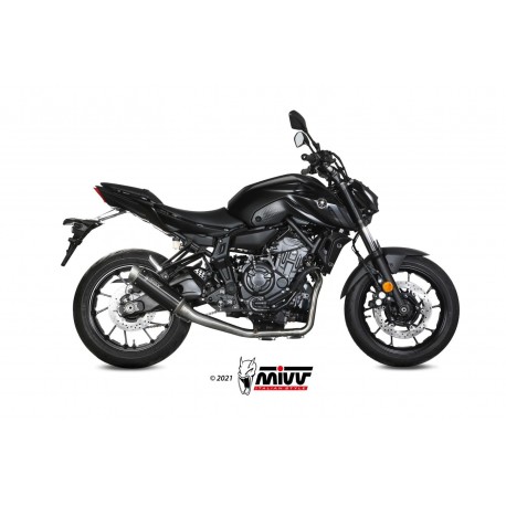Ligne pot d'Echappement MIVV GP PRO YAMAHA MT-07 2021-2024