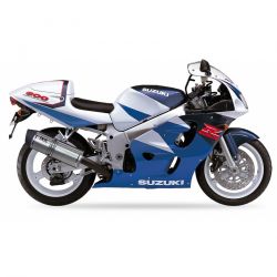Pot d'échappement IXIL XTREM SUZUKI GSXR 600 SRAD 1997-2000 GSXR 750 SRAD 1996-1999