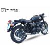 Echappement IXIL IRONHEAD TRIUMPH BONNEVILLE / T100 2007-2015 3